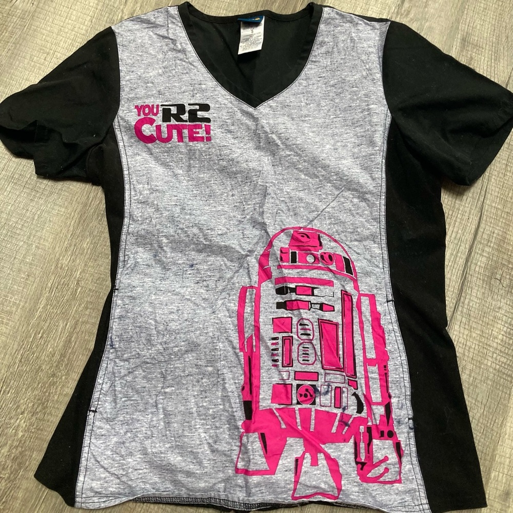 Star Wars scrub top